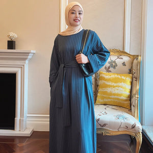 Striped Abaya